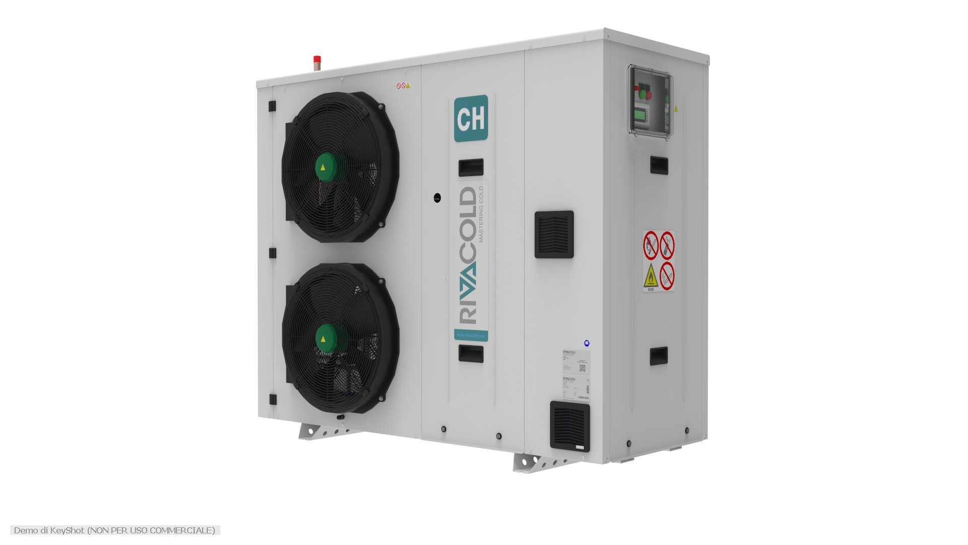 CHAMP - R290 process chiller with air cooled condensation
